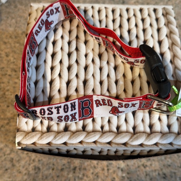 Chuckle Hounds Other - Boston Red Sox Dog Collar